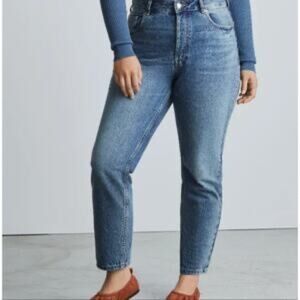 Everlane The 90s Cheeky Jean Organic Cotton in Medium Wash Size 32